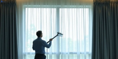 Commercial drapes cleaning service salisbury hotels offices